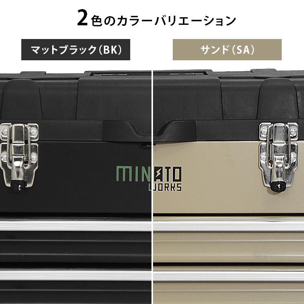 MINATOWORKS ミナト 4段ツールボックス TB-40 (引き出し付き MINATOWORKS ミナト 4段ツールボックス TB-40 (引き出し付き