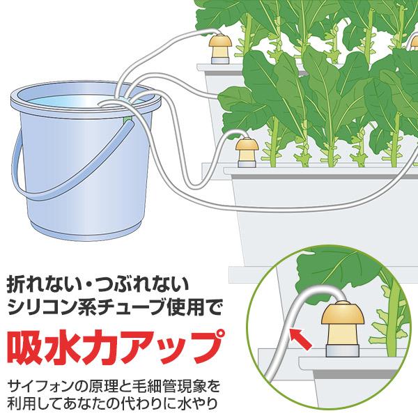 ダリヤ 自動給水器 水やり当番 L ベージュ ミナト電機工業 通販 Paypayモール