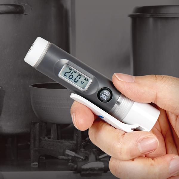 シンワ 【メール便】シンワ測定 放射温度計 F-2 防塵防水 スリム