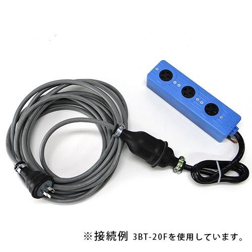 SUZUKID（スズキッド） 極太3.5sq 三相200V用 延長コード 20m＋三相