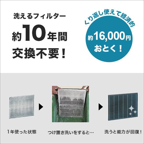 TOYOTOMI（トヨトミ） 日本製 空気清浄機 AC-V20P(W) (PM2.5対応