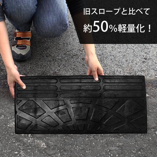段差プレート 5cm段差用 60cmストレート2個セット (国産天然ゴム使用 段差プレート 5cm段差用 60cmストレート2個セット (国産天然ゴム使用