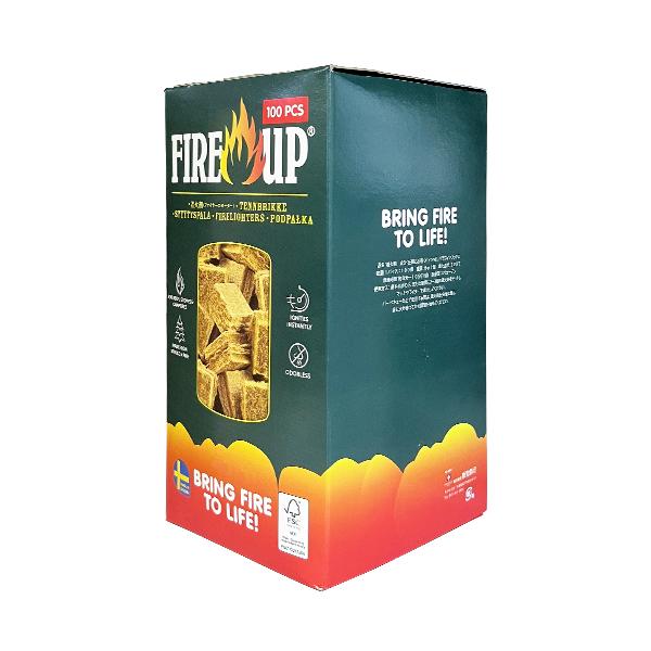 ファイヤーアップ 着火剤 100個入 545003A [FIRE-UP 薪 炭 着火