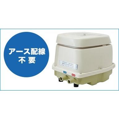 日東工器 エアーポンプ LAG-80E (2口型/80L) [メドー 浄化槽 日東工器 エアーポンプ LAG-80E (2口型/80L) [メドー 浄化槽