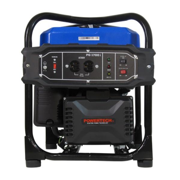 パワーテック 発電機 インバーター ガソリン 1.7kVA 100V PG1700i