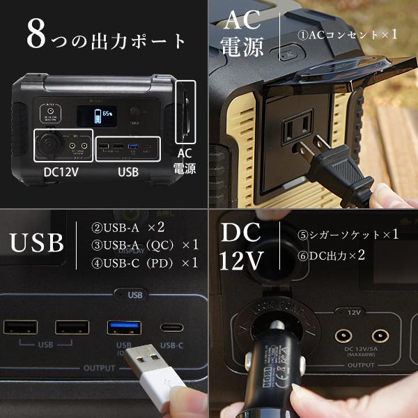 M.O.L ポータブル電源 MOL-P310 (309Wh／85800mAh) [ポータブル
