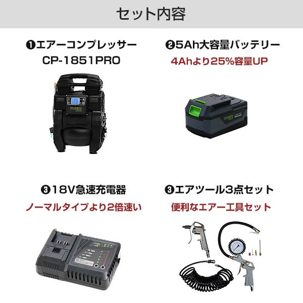 MINATOWORKS（ミナトワークス） ミナト エアーコンプレッサー CP