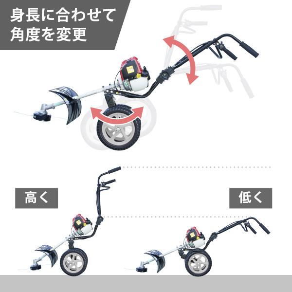 カーツ（KAAZ） 手押式 草刈り機 4ストエンジン式 ホンダGX搭載 LU350H