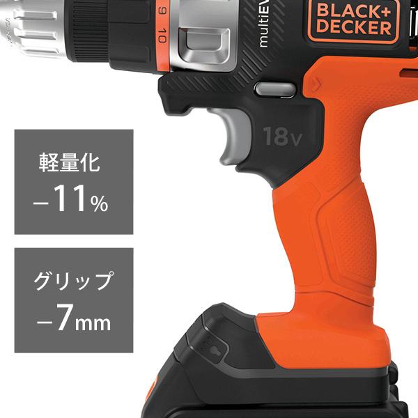 ブラック&デッカー マルチツールベーシック EVO185B1 (18Vリチウムバッテリー) [BLACK&DECKER ブラックアンドデッカー マルチエボ]｜minatodenki｜06