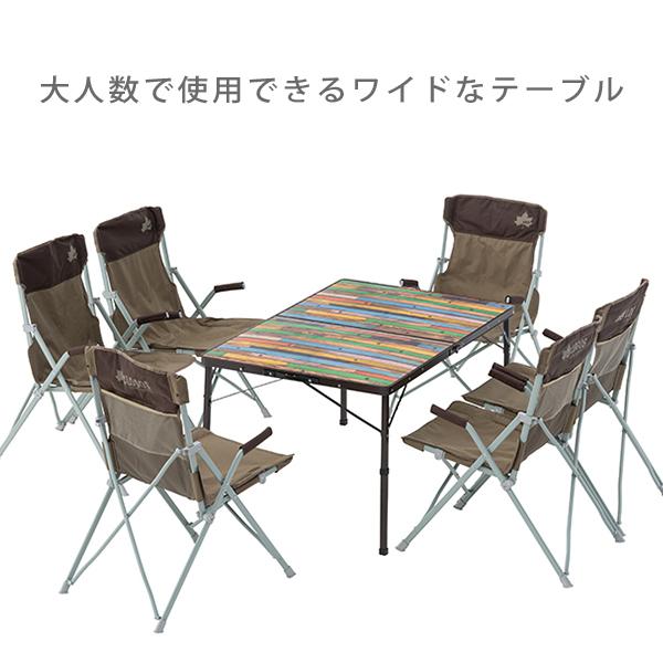 LOGOS ロゴス(LOGOS) Old Wooden 丸洗い ダイニングテーブル LOGOS ロゴス(LOGOS) Old Wooden 丸洗い ダイニングテーブル