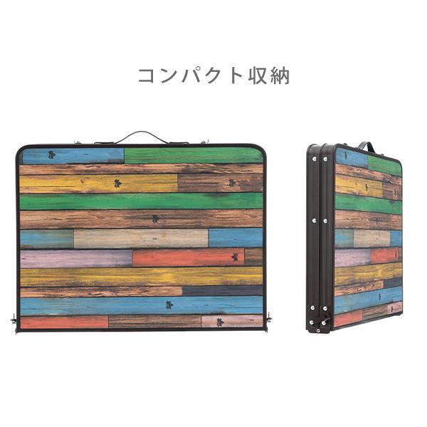 ロゴス(LOGOS) Old Wooden 丸洗い ダイニングテーブル 9060 73188049 (折りたたみ式) [OW アウトドア キャンプ レジャー 机]｜minatodenki｜07