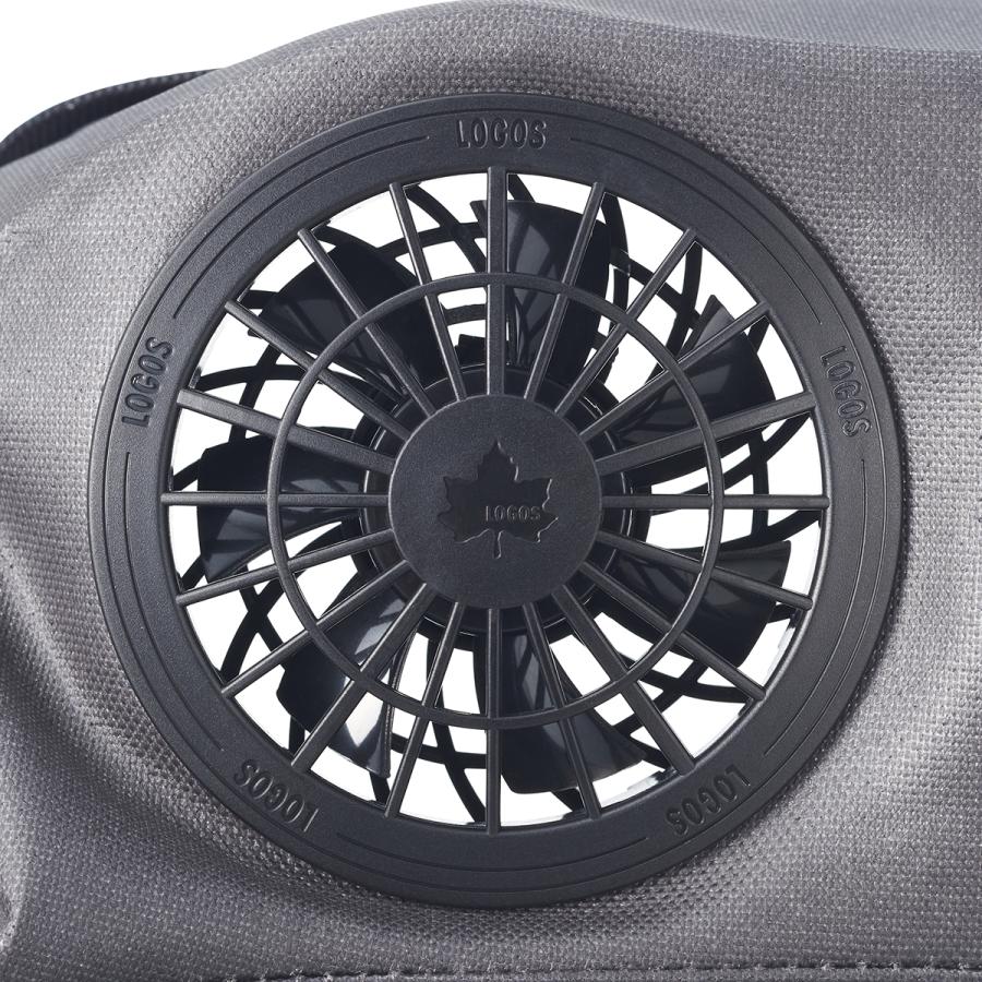 LOGOS】ボディエアコン ツインクール アウトドア ファン 扇風機