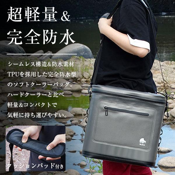 ソウルズ シークローラー 210-100G ブルーバック 管理番号 M 0148 M.O.L 完全防水型ソフトクーラーバッグ M 21L MOL-CS17 [ソフト