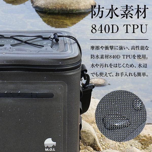 M.O.L 完全防水型ソフトクーラーバッグ M 21L MOL-CS17 [ソフト