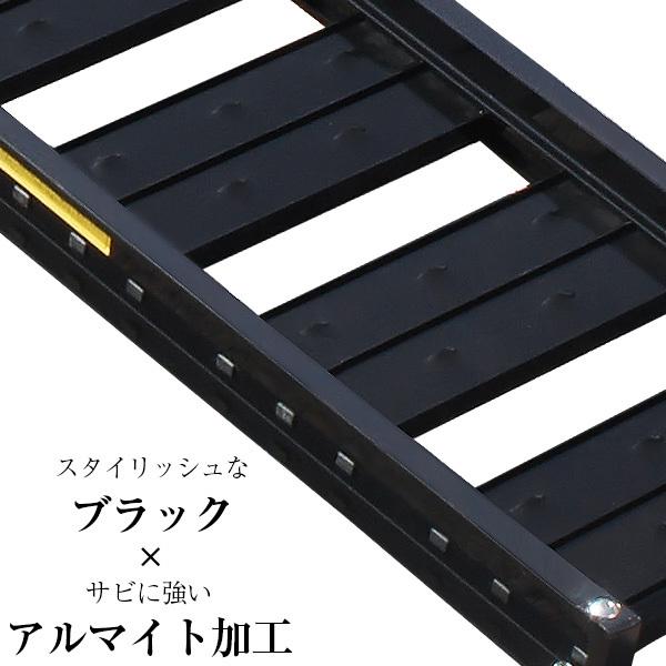 溶接レス アルミブリッジ ブラック ABS-MD-180-25-0.5-B [黒×黒