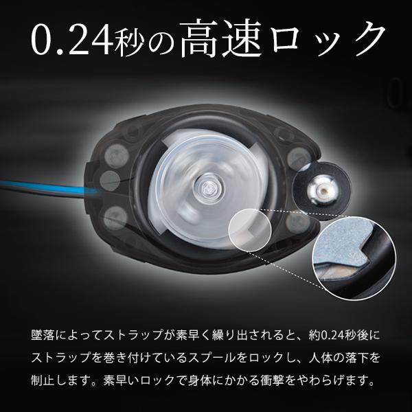 タイタン ロック装置付き巻取式ランヤード 130kg対応 REELOCK タイタン ロック装置付き巻取式ランヤード 130kg対応 REELOCK