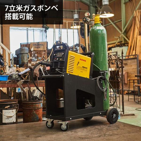 SUZUKID（スズキッド） ウェルディングワゴン SW-200 [溶接機 溶接面