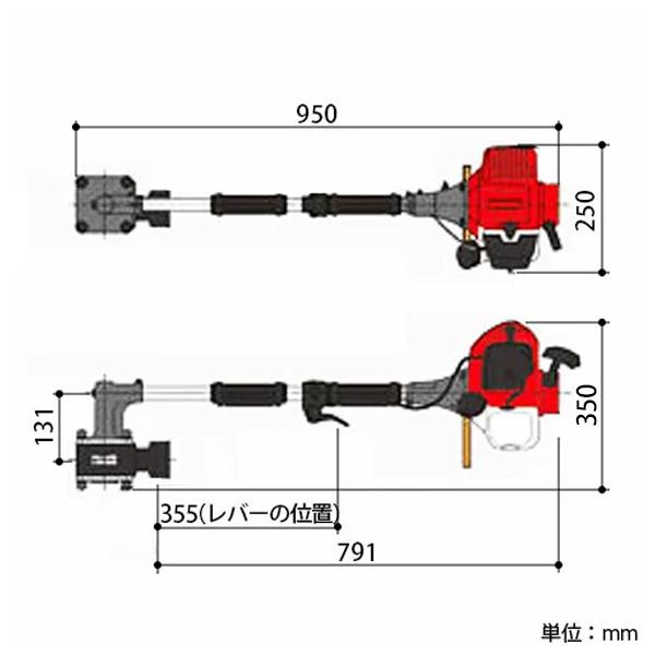 ゼノア エンジン杭打機 ZRP-041ML-EZ (41.5cc) : ミナトワークス ゼノア エンジン杭打機 ZRP-041ML-EZ (41.5cc) : ミナトワークス