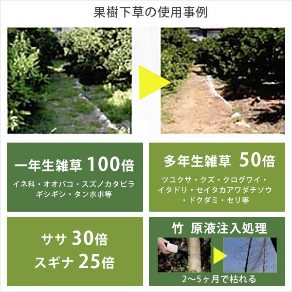 サンフーロン 除草剤 4.5L (2L×2本＋500mlセット) [グリホサート系 除草 雑草 園芸]