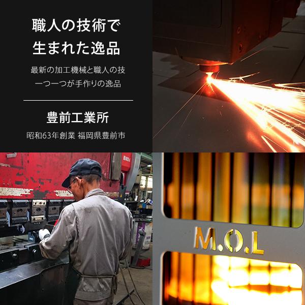 M.O.L ストーブガード M MOL-X402 ブラック/ホワイト (対応機種 M.O.L ストーブガード M MOL-X402 ブラック/ホワイト (対応機種