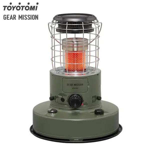 TOYOTOMI（トヨトミ） 赤熱対流形 石油ストーブ RR-GER25(G) オリーブ