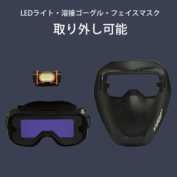 SUZUKID スズキッド 液晶式 自動遮光 溶接ゴーグル マスク SUZUKID スズキッド 液晶式 自動遮光 溶接ゴーグル マスク