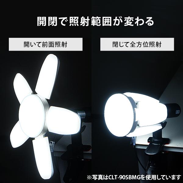 侍BLACK LEDクリップライト 咲灯PRO コンパクト CLT45SB 5000lm 侍BLACK LEDクリップライト 咲灯PRO コンパクト CLT45SB 5000lm