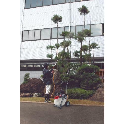 専用 工進 動噴用ロングノズル 87cm G1/4ネジ NZ-870 [消毒 除草 噴霧 散布