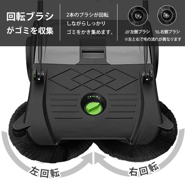 MINATOWORKS ミナト 手押し式スイーパー ロードスイーパー RSW MINATOWORKS ミナト 手押し式スイーパー ロードスイーパー RSW