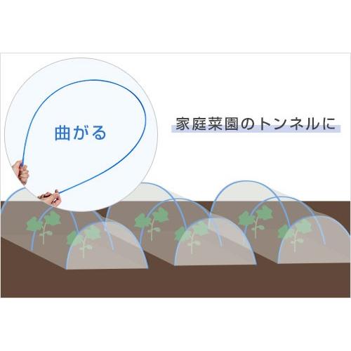 シンセイ グラスファイバーポール 5.5mm×1500mm 100本セット [150cm