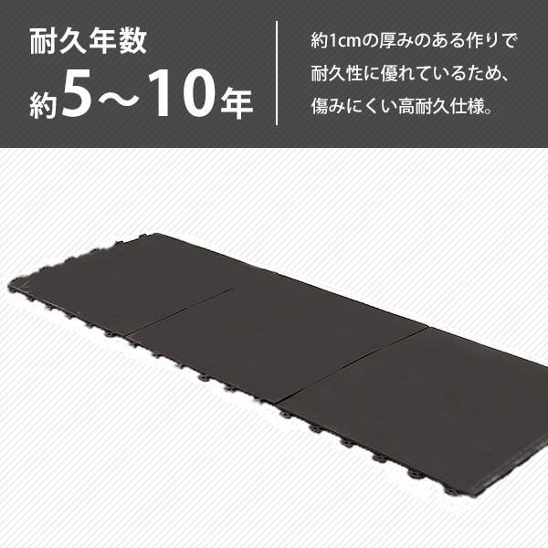 MINATOWORKS（ミナトワークス） ミナト 高品質ゴム製 連結式ゴムマット