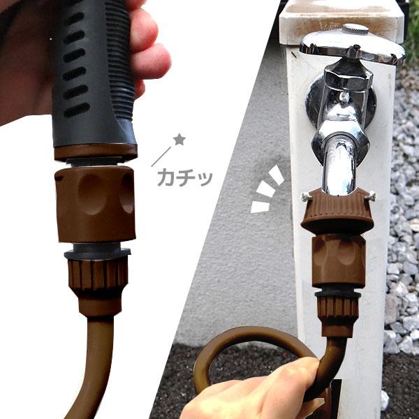 コイルホース 15m SCH-15OL (オリーブ) [セフティー3 スパイラル コイルホース 15m SCH-15OL (オリーブ) [セフティー3 スパイラル