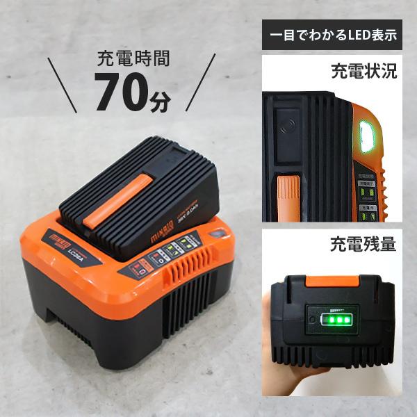 MINATOWORKS（ミナトワークス） ミナト 36V充電式 芝刈り機 LME-3620Li
