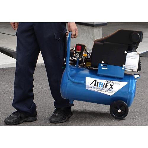 アネスト岩田 オイルフリーコンプレッサ FX6601 (100V/容量24L アネスト岩田 オイルフリーコンプレッサ FX6601 (100V/容量24L