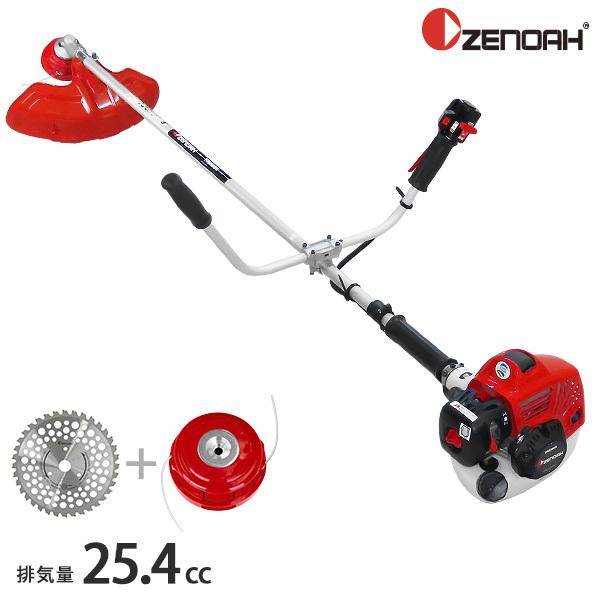 ゼノア 草刈り機 エンジン式 TRZ265W-NC ナイロンカッター＋チップソー