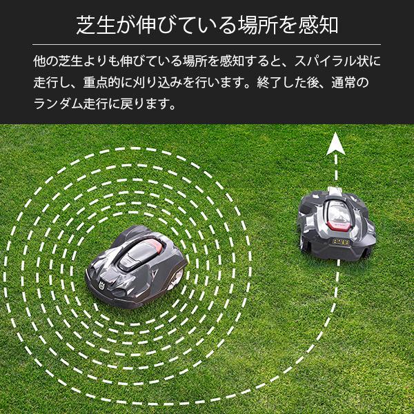 【メンテ1回無料】ハスクバーナ ロボット芝刈り機 オートモア 315 MarkII 単品／設置キット無し [Husqvarna AUTOMOWER マーク2 970526829 芝刈機 自動]｜minatodenki｜08