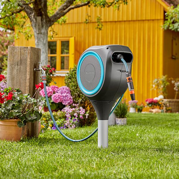 新品箱不良　ガルデナ　スパイク式 自動巻取りホースボックス S 18604-20 楽天市場】スパイク式 自動巻取り ホースボックス S 18604-20