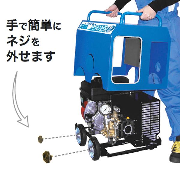 精和産業 防音型高圧洗浄機 JC-1516KB 標準セット : ミナトワークス