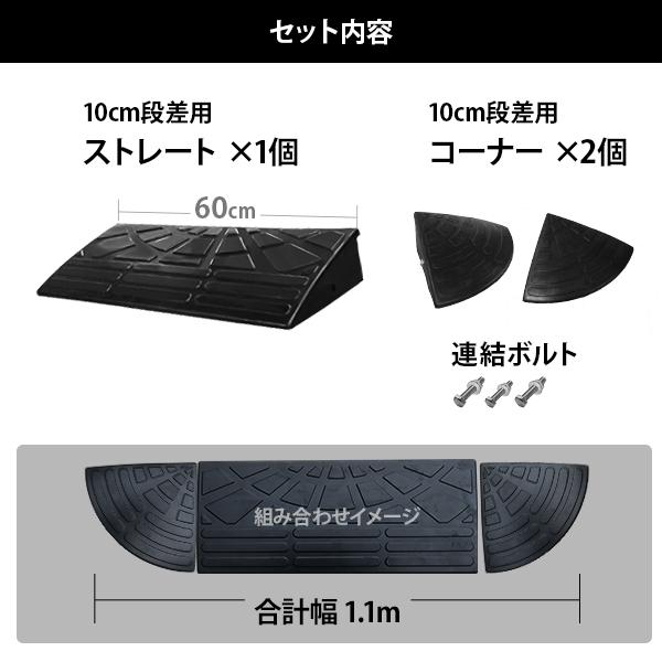 MINATOWORKS（ミナトワークス） 段差プレート 10cm段差用 高品質天然