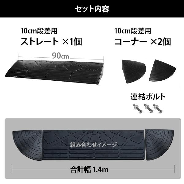 MINATOWORKS（ミナトワークス） 段差プレート 10cm段差用 高品質天然
