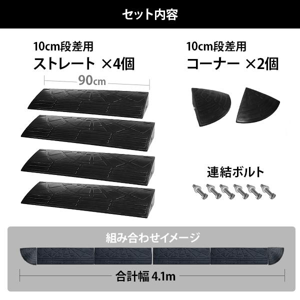 MINATOWORKS（ミナトワークス） 段差プレート 10cm段差用 高品質天然