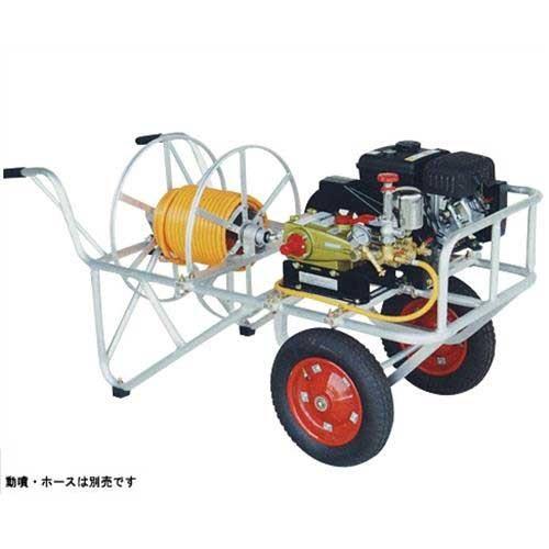 ハラックス 噴霧器用運搬台車 動噴カート RK-1106 《ホース巻取器付