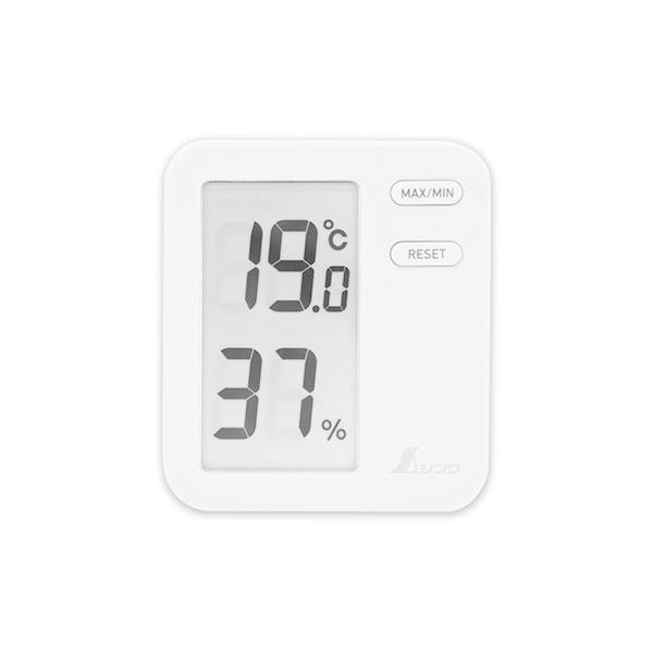 シンワ（工具） シンワ測定 デジタル温湿度計 Home A ホワイト クリア