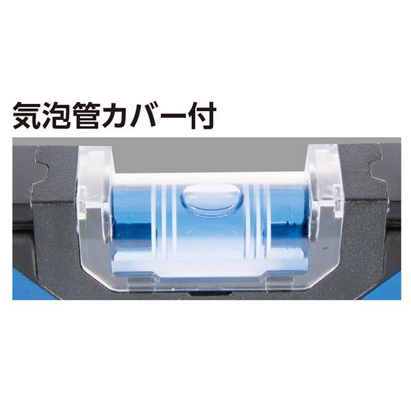 シンワ測定 ブルーレベル Basic 1200mm マグネット付 73495 4960910734951 [測量機器 レベル]｜minatodenki｜02