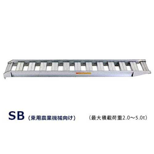 昭和ブリッジ アルミブリッジ 2本組セット SBA-360-40-2.0 (360cm/幅 