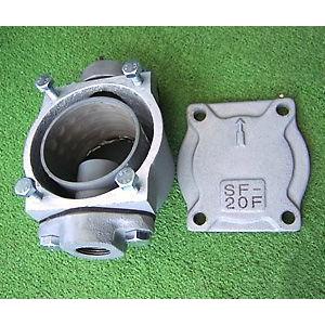 テラル多久 井戸ポンプ用砂こし器 SF-30S (口径30Φ/スケルトン型) [井戸ポンプ用 ろ過器]の画像