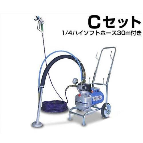 精和産業 エアレス塗装機 スーパー60L Cセット (1/4ハイソフト 精和産業 エアレス塗装機 スーパー60L Cセット (1/4ハイソフト