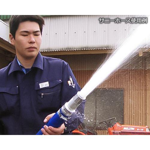 工事用水中ポンプ カワマック シバタ サニーホース 送水ホース 水中ポンプ排水用ホース ハイサニーホース 内径32mm 1.2