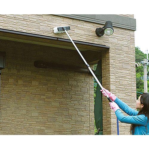 タカギ 水が出る洗車ブラシ 伸縮型パチット洗車ブラシ G271 (伸縮78