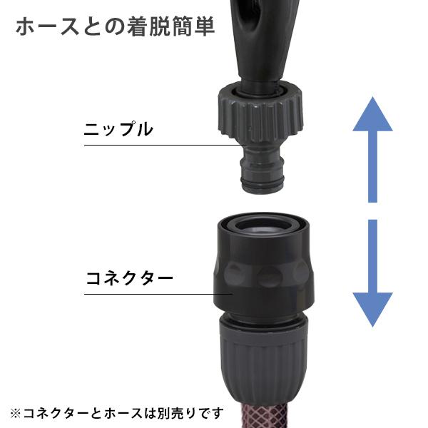 タカーシ タカギ 水が出る洗車ブラシ パチット洗車ブラシ かため G272 : ミナト